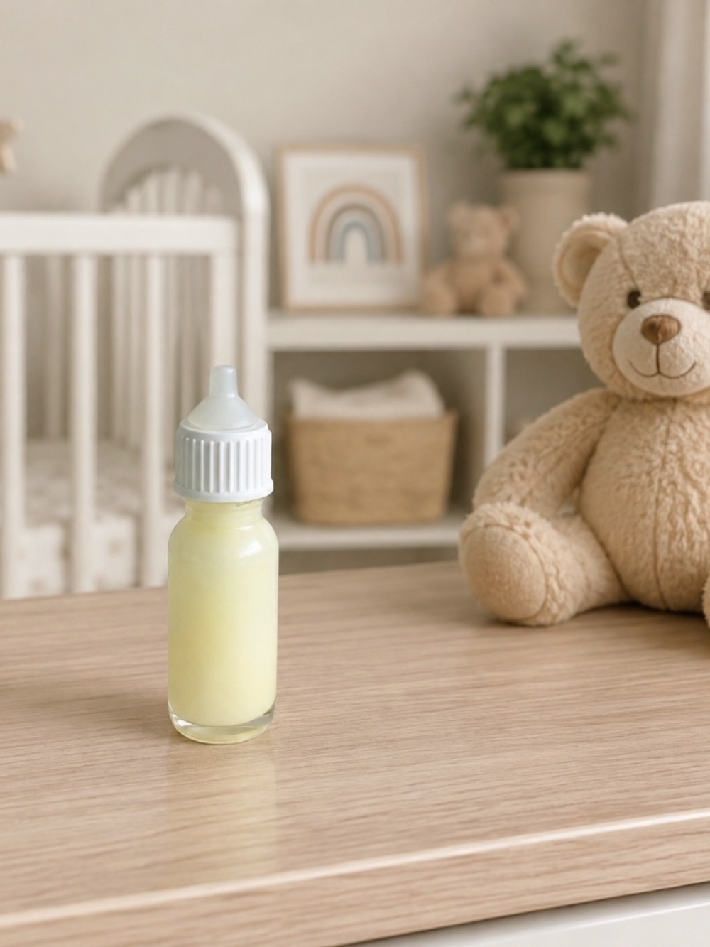 Miniature Baby Doll Glass Bottle (3.25 in.)